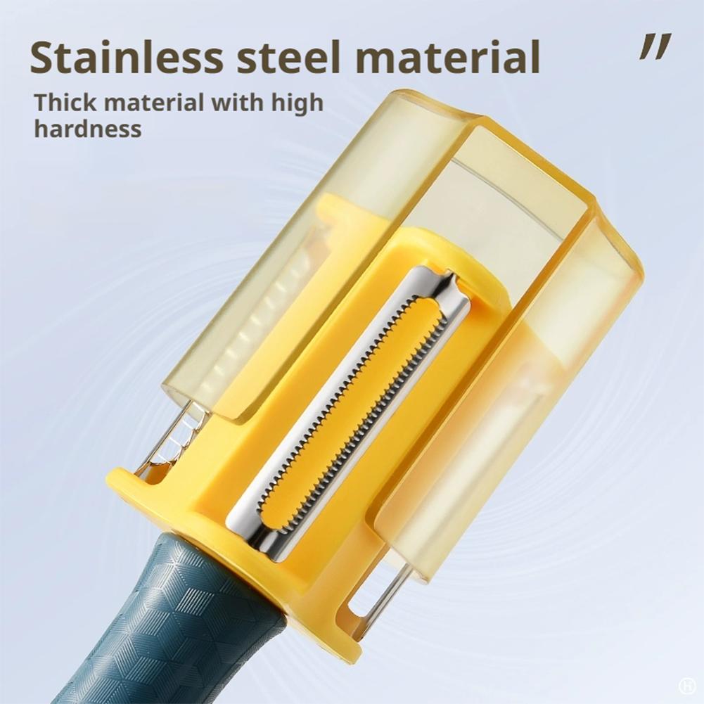 Vegetable Kitchen Gadgets - Anti Kitchen Peeler with Storage Versatile