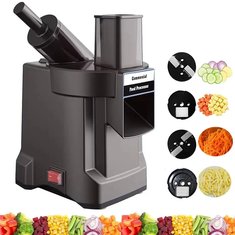 Kitchen Gadgets Vegetable Cutter - 220V Vegetable Chopper Multifunctional Electric Cutting