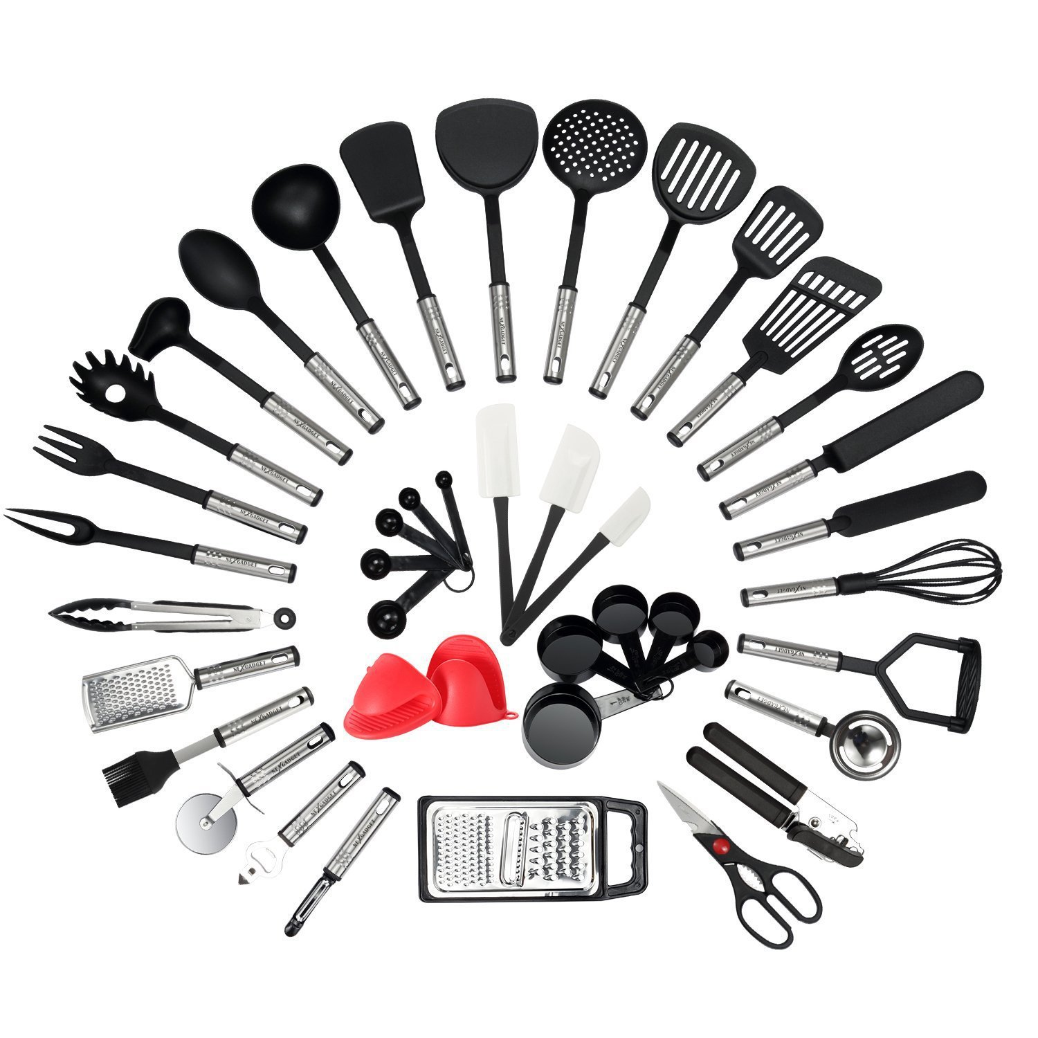 Kitchen Gadgets For Cooking - Hot Sale 42pcs Non Stick Heat