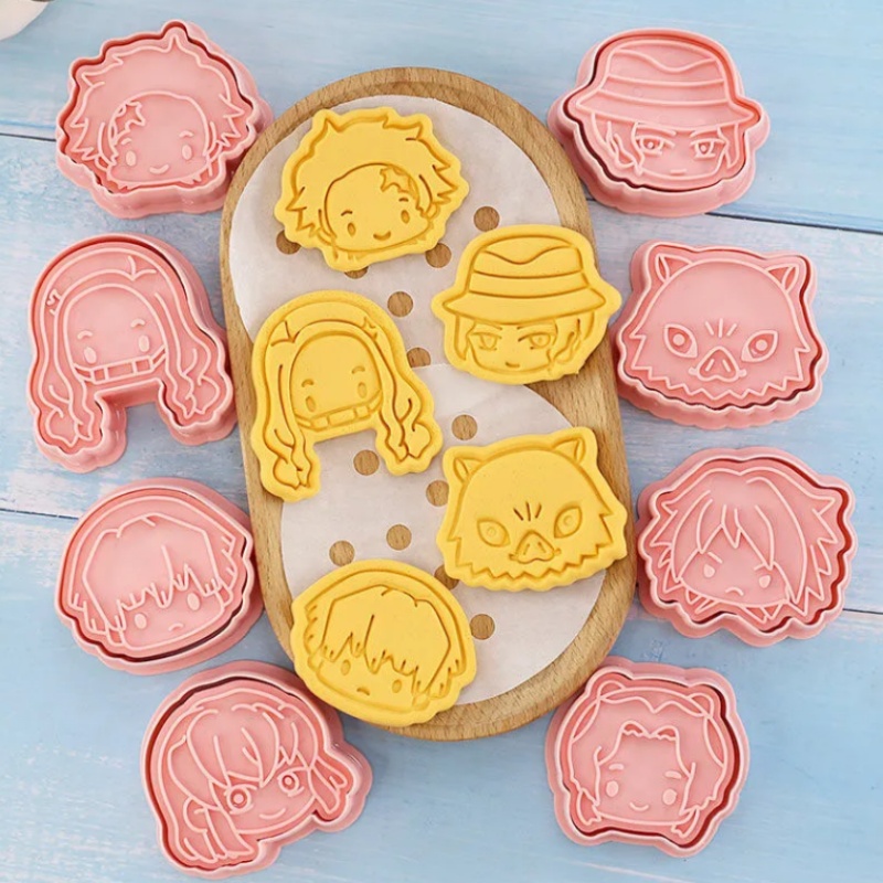 Kitchen Gadgets In Japan - Demon Slayer Cake Cookie Cutter Set