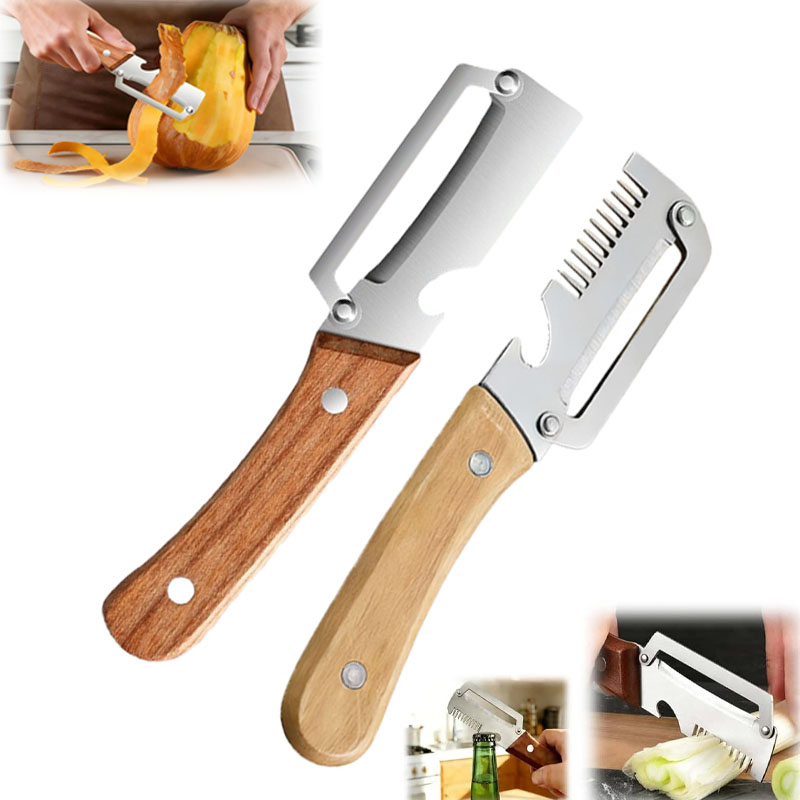 Kitchen Gadgets Vegetable Cutter - 1-20PCS All in One Stainless Steel