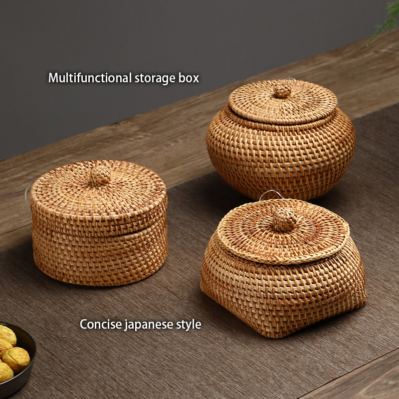 Handwoven Rattan Storage Box W - Kitchen Gadgets In Japan review and price