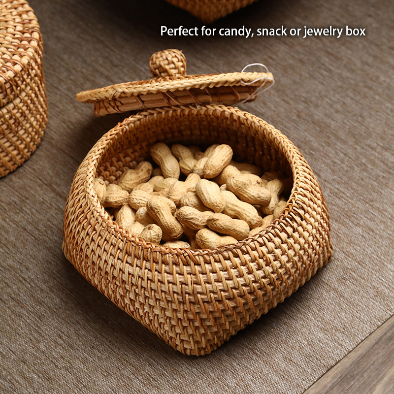 Handwoven Rattan Storage Box W - Kitchen Gadgets In Japan review and price