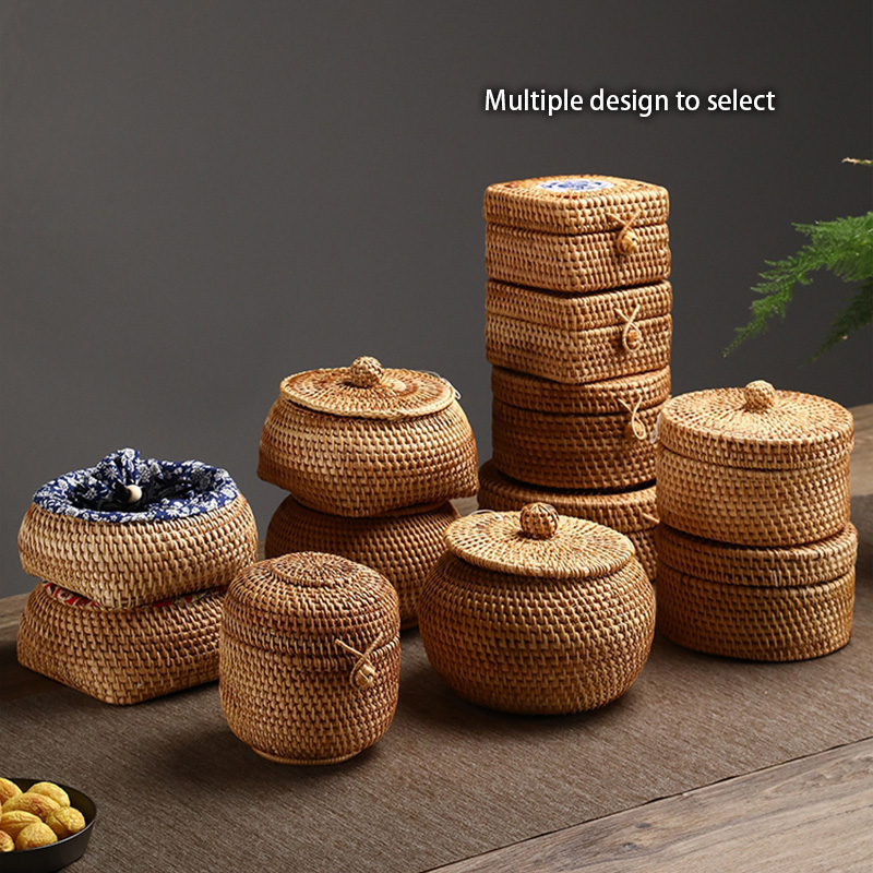 Handwoven Rattan Storage Box W - Kitchen Gadgets In Japan review and price