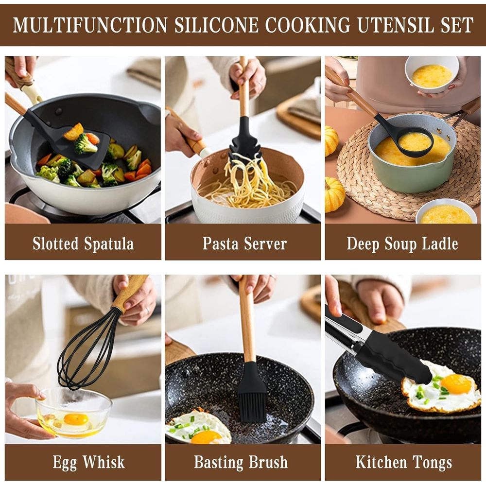 Kitchen Utensils Set - 34PCS S - Kitchen Gadgets For Cooking review and price
