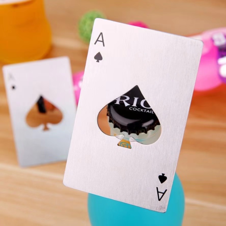 Beer Bottle Opener Poker A Car - Kitchen Gadgets Home Party review and price