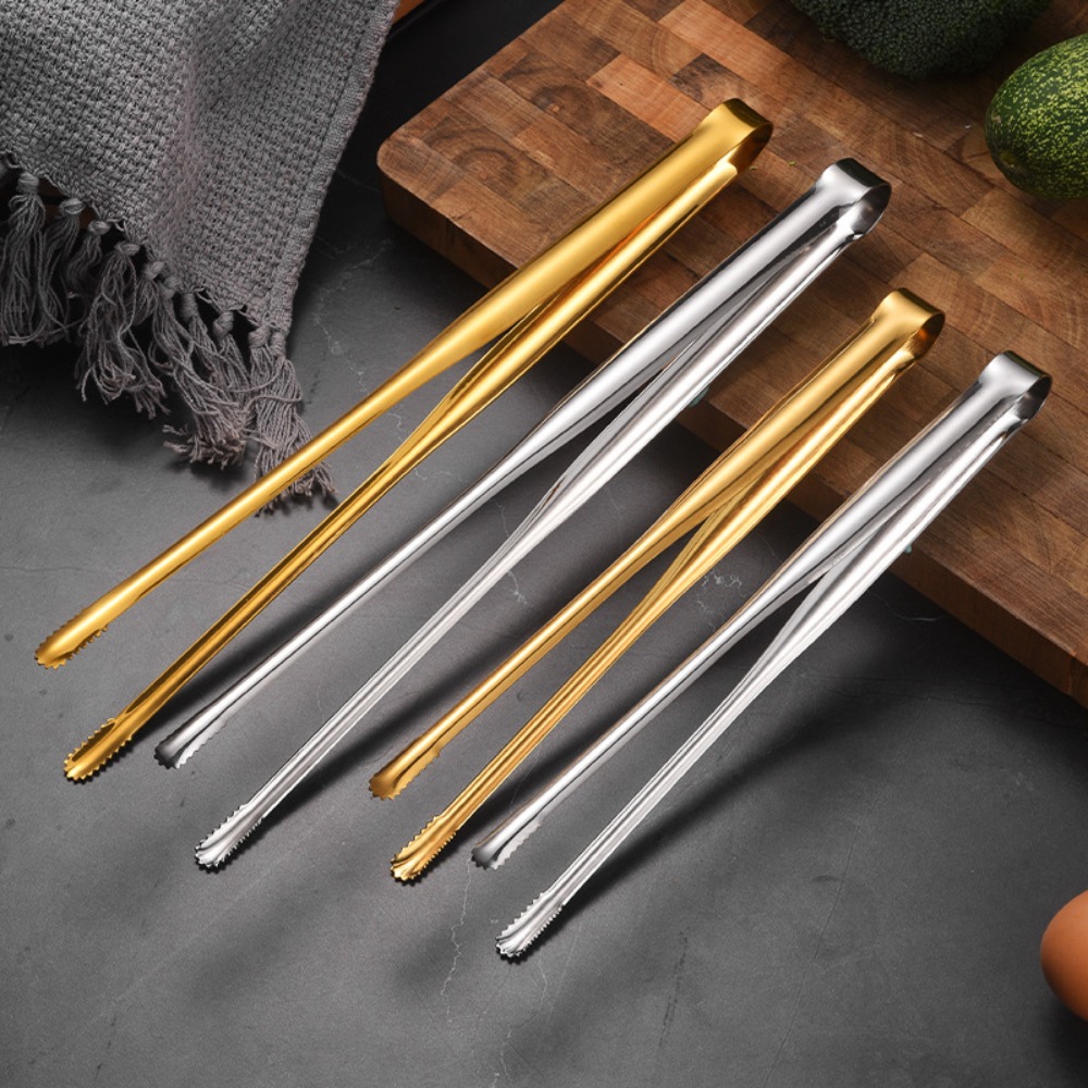 Stainless Steel Grill Tongs Fo - Kitchen Gadgets For Cooking review and price