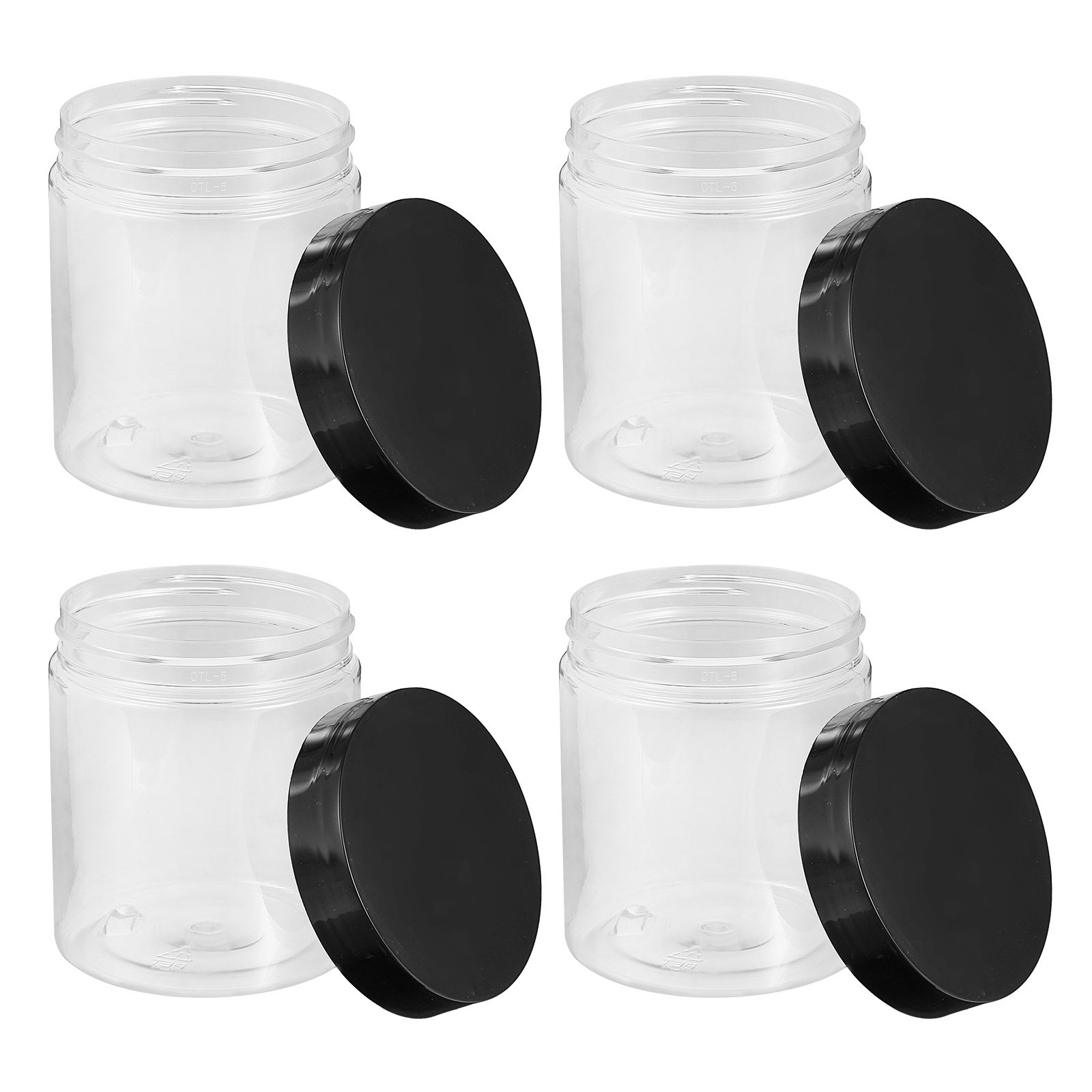 12Pcs Clear Plastic Storage Ja - Food Storage Containers review and price