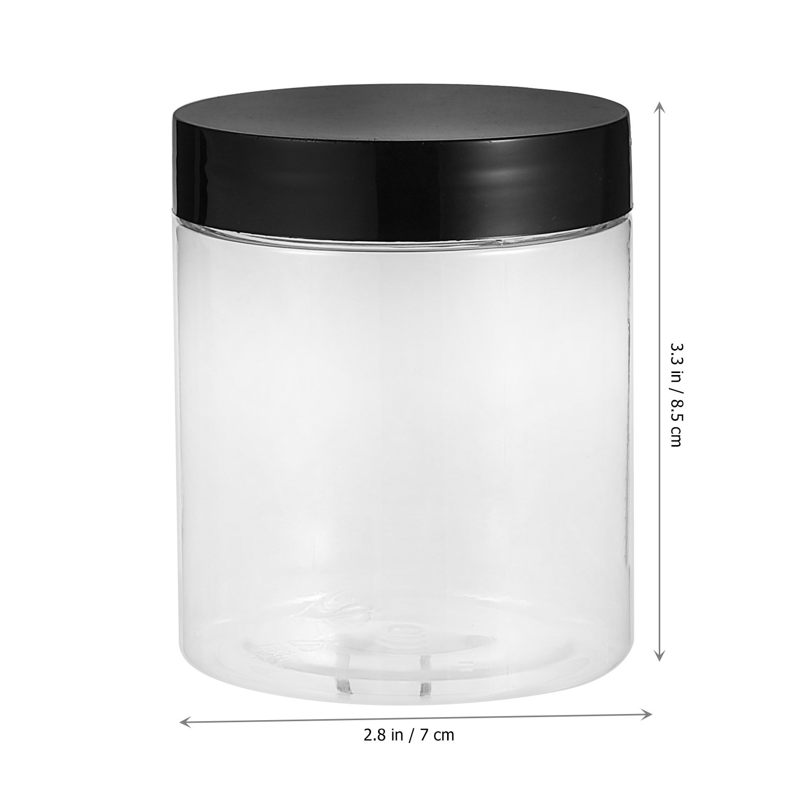 12Pcs Clear Plastic Storage Ja - Food Storage Containers review and price
