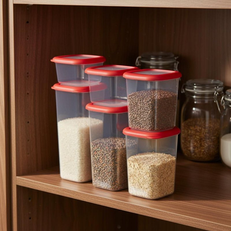 6 Pieces Airtight Food Storage - Food Storage Containers review and price