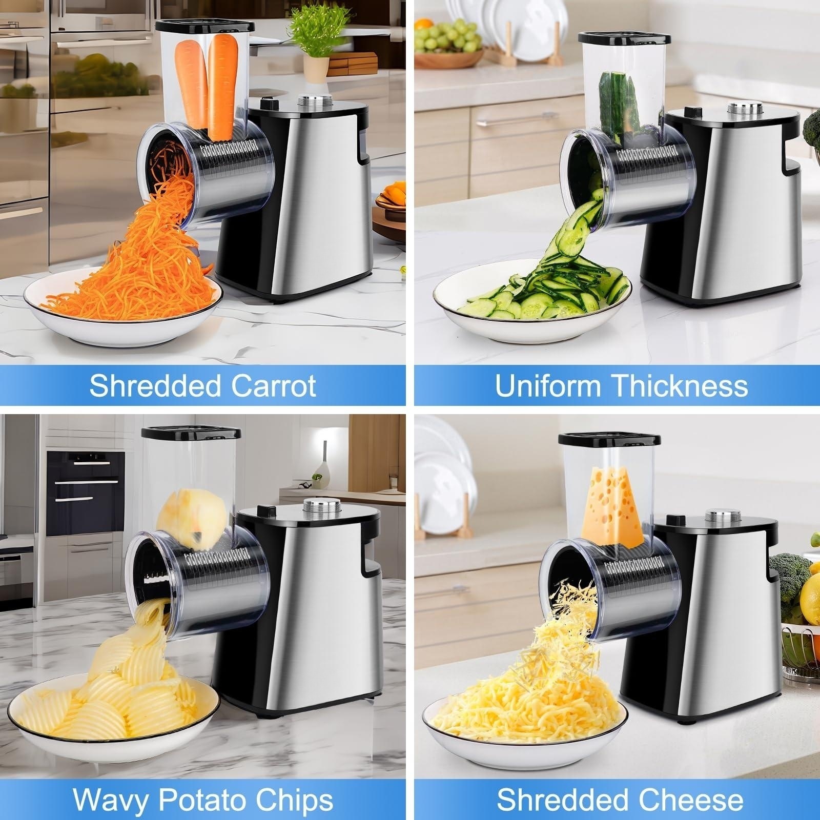 Food Slicer Cheese Grater Kitc - Kitchen Gadgets Vegetable Cutter review and price
