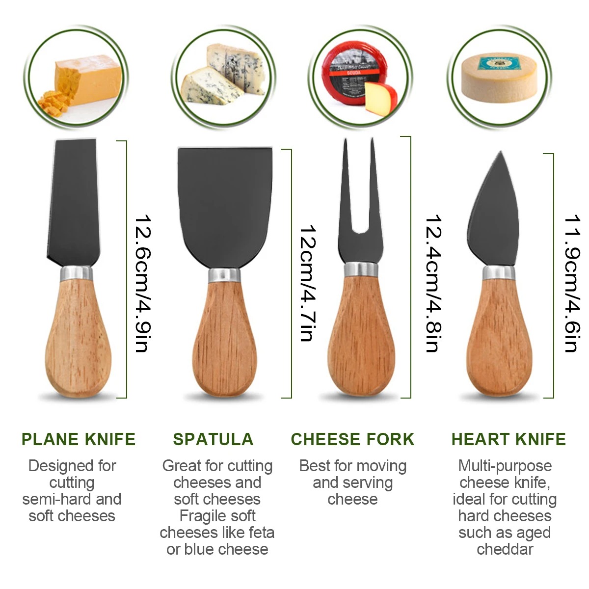 Cheese Knives Set for Charcute - Kitchen Gadgets In Japan review and price