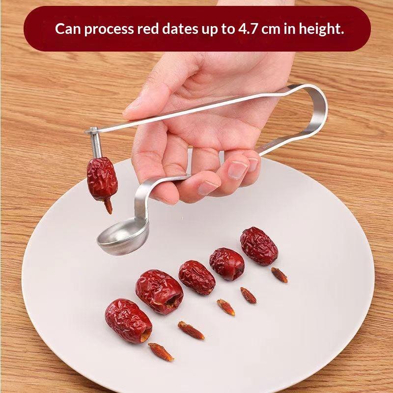 Stainless Steel Date Pitter To - Vegetable Kitchen Gadgets review and price