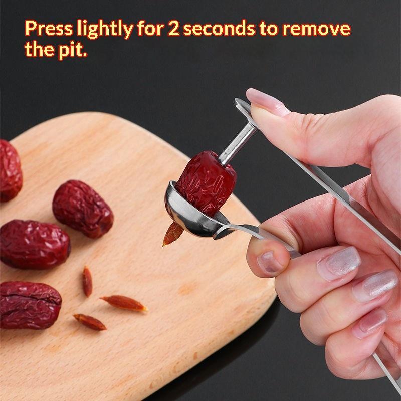 Stainless Steel Date Pitter To - Vegetable Kitchen Gadgets review and price
