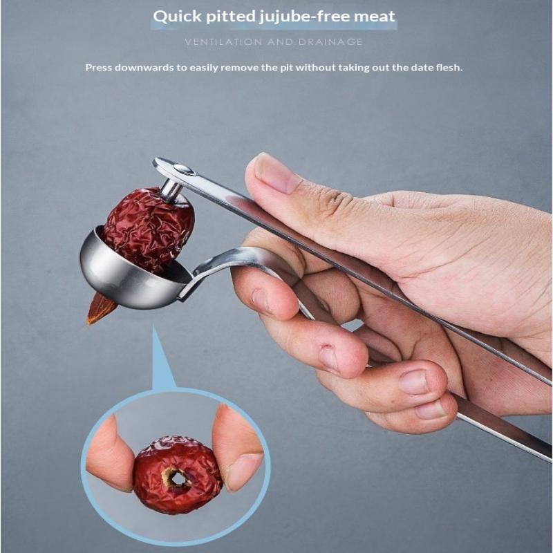 Stainless Steel Date Pitter To - Vegetable Kitchen Gadgets review and price