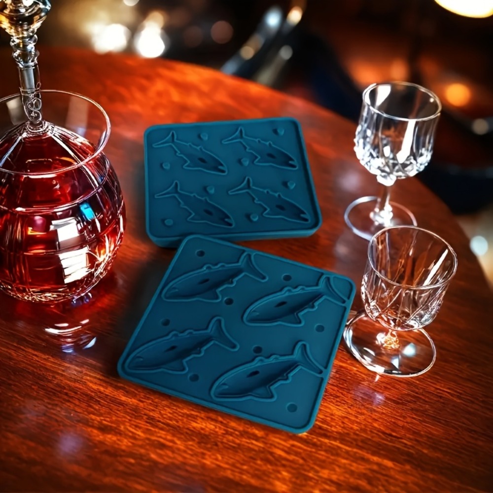 Shark Silicone Ice Cube Tray 4 - Kitchen Gadgets To Have review and price