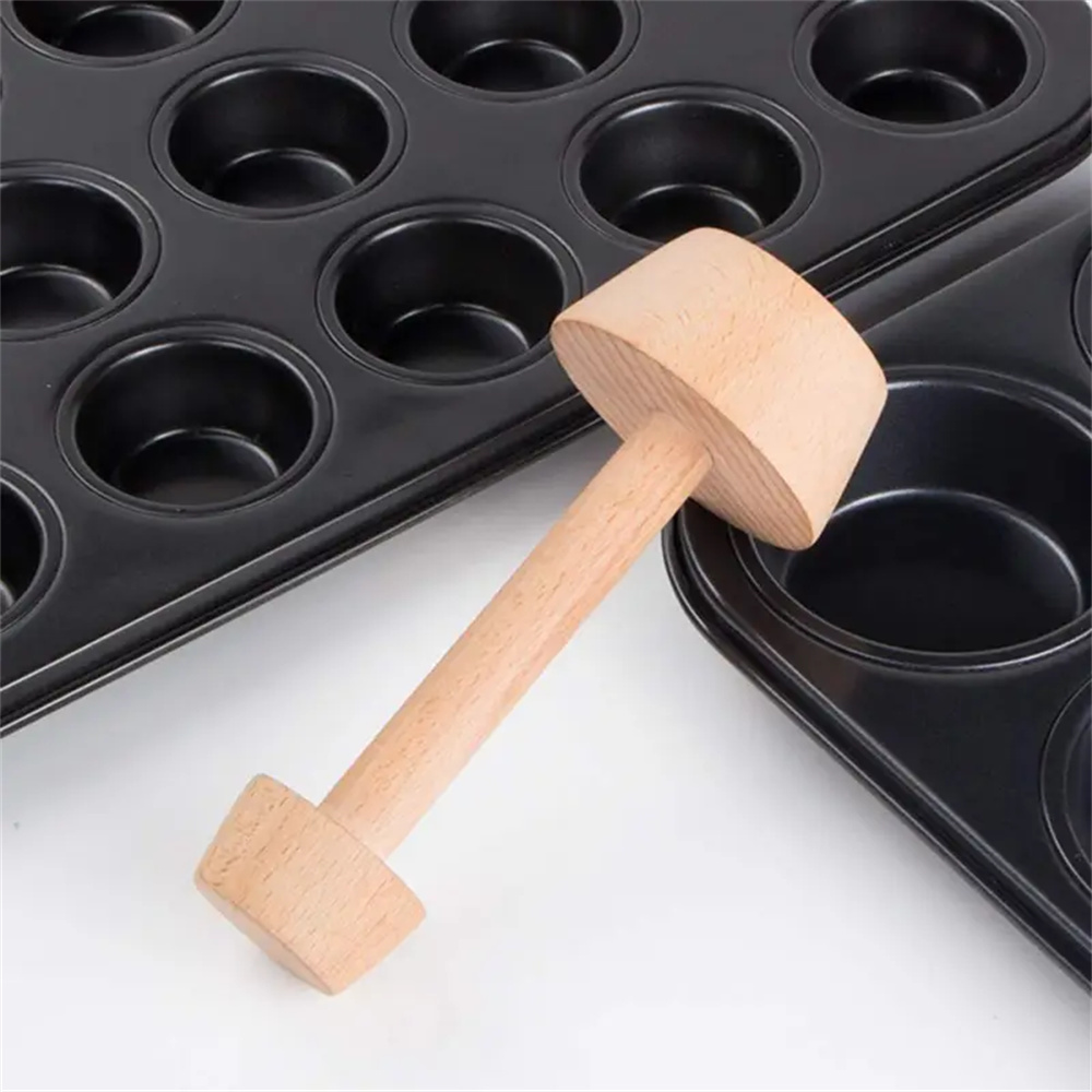 Premium Wooden Egg Tart Mold D - Kitchen Gadgets For Cooking review and price