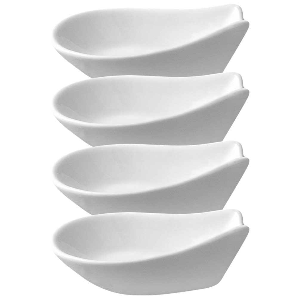 4Pcs Ceramic Spoon Rest Spoon  - Kitchen Gadgets To Have review and price