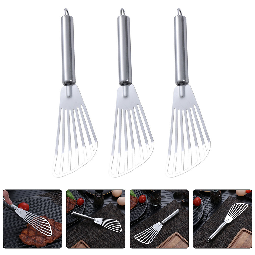 3pcs Stainless Steel Spatula F - Kitchen Gadgets For Cooking review and price