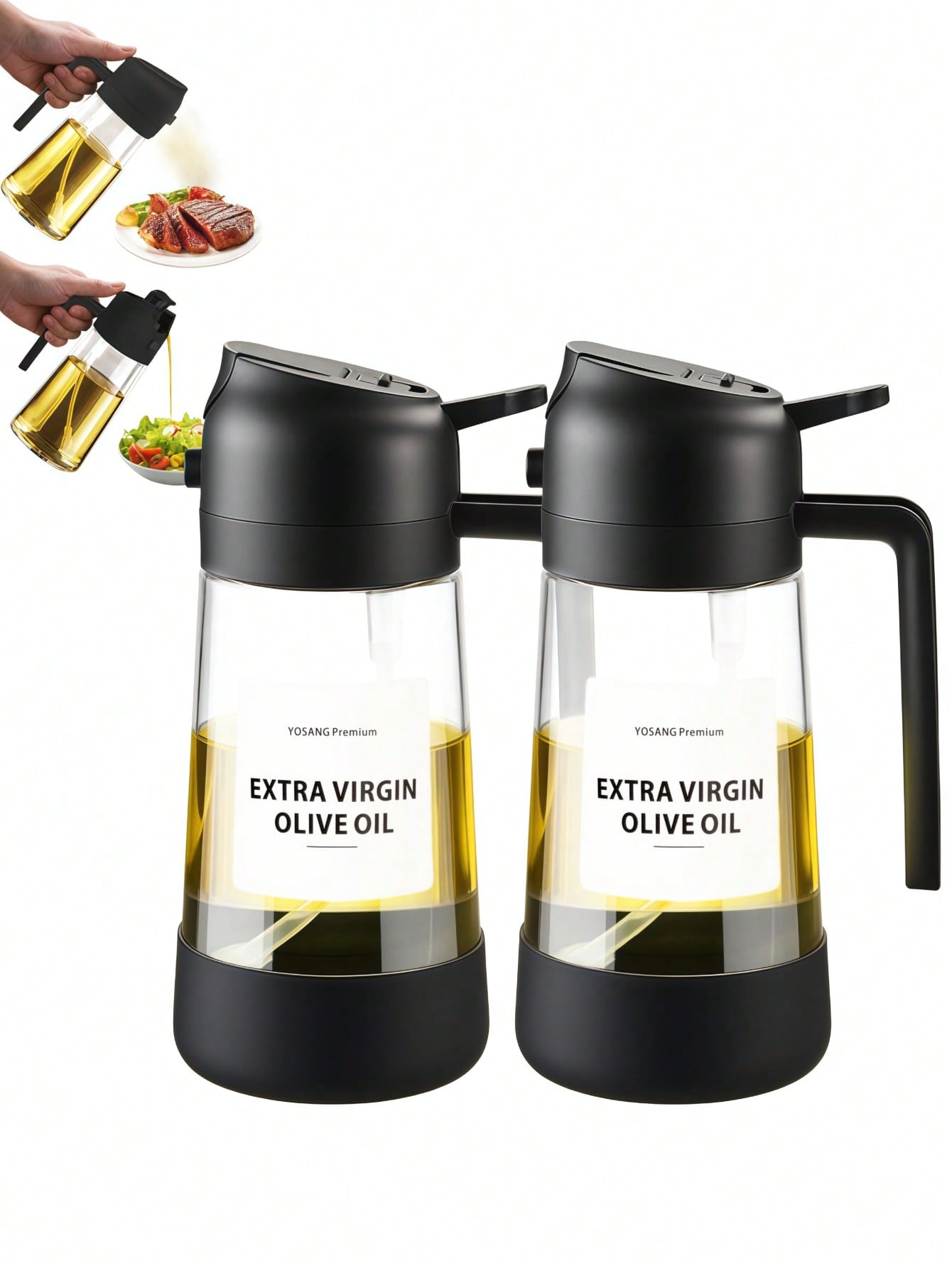 2PCS 2-In-1 Oil Sprayer & Pour - Kitchen Gadgets To Have review and price