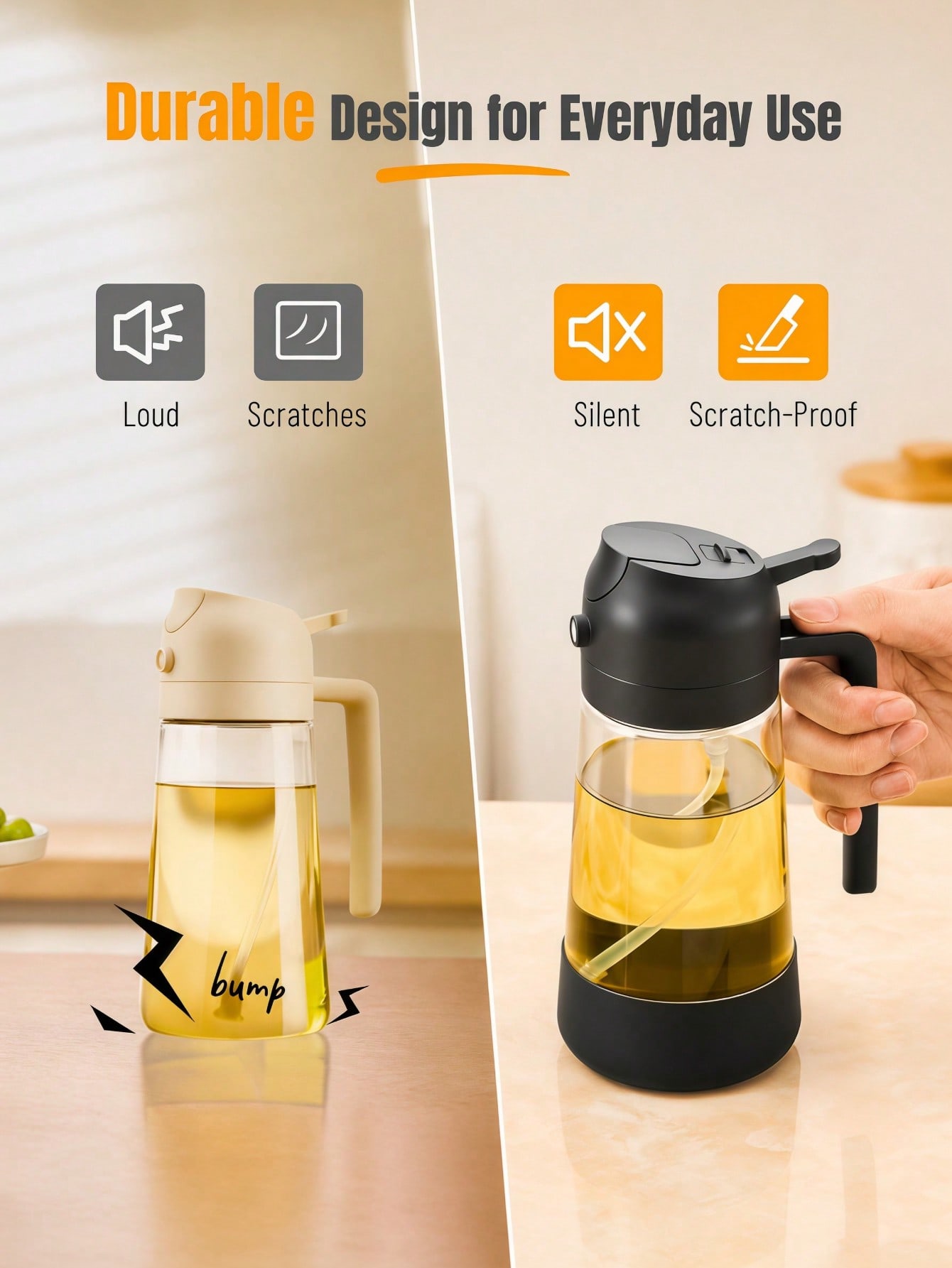 2PCS 2-In-1 Oil Sprayer & Pour - Kitchen Gadgets To Have review and price