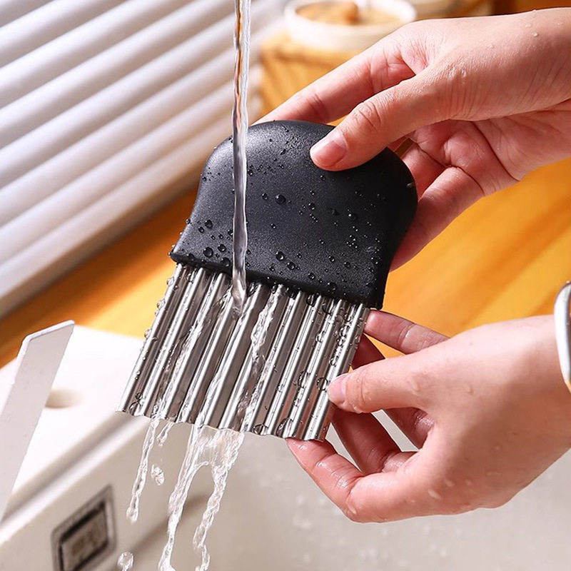 Stainless Steel Crinkle Cutter - Kitchen Gadgets Vegetable Cutter review and price
