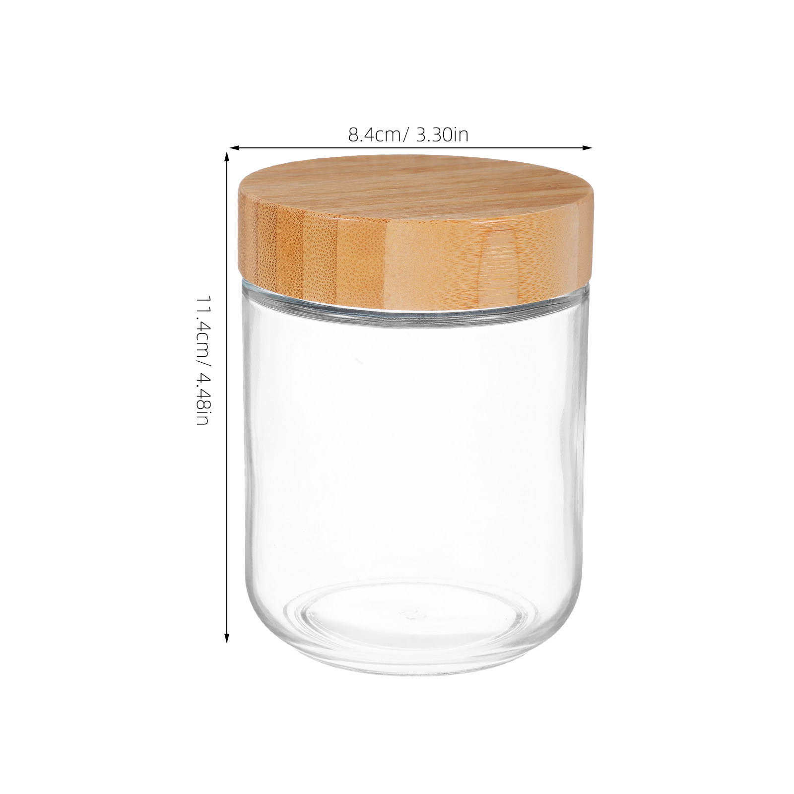 4Pcs Glass Kitchen Storage Jar - Food Storage Containers review and price