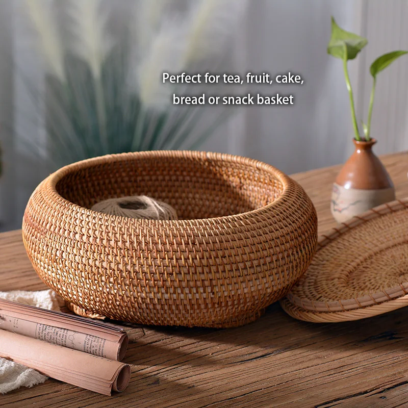 Handwoven Rattan Storage Box W - Kitchen Gadgets In Japan review and price