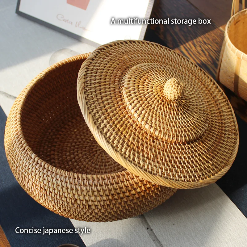 Handwoven Rattan Storage Box W - Kitchen Gadgets In Japan review and price